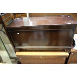 1960,s 70,s reproduction mahogany blanket box.