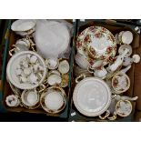 A large collection of Royal Albert china Old Country Roses, pattern,