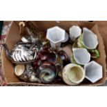 Collection of 20th century ceramics tea ware,