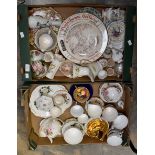 An Aynsley china 1024 cup and saucer together with various part teasets and miscellaneous china