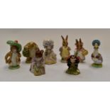 Eight Beswick Beatrix Potter figures,