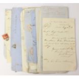 Derbyshire History Interest. Collection of 44 invoices for Pegg Harper & Co.