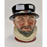 A Royal Doulton Beefeaters character jug