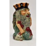 Father Neptune pottery shorter Toby Jug