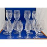 Collection of boxed Edinburgh and Stuart crystal,