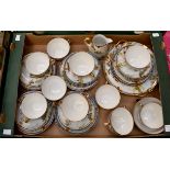 A Noritake Japanese tea service, comprising 12 cups, 12 saucers, 12 side plates, milk jug,