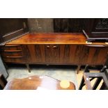 A McIntosh & Co Scottish 1970s rosewood veneered sideboard