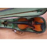 A violin, length of back 34.