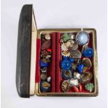 Collection of earrings, mid 20th century in box,