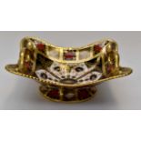 Royal Crown Derby 1128 fruit basket Condition: Good,