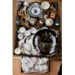 Collection of 20th Century tea and china wares, Heathcote, Royal Albert,
