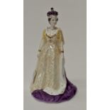 Coalport figurine Celebrating H.