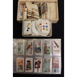A collection of Wills and Players cigarette and Typhoo tea cards (one bag)