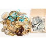 Collection of costume jewellery