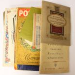 Wills cigarette cards George VI and Queen Elizabeth 1937, 1953 Coronation brochure,