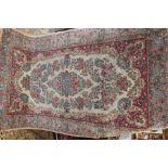 A 20th Century Agra hand knotted woollen rug,