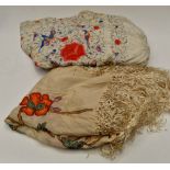 Two late Victorian shawls,
