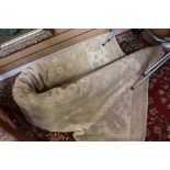 A contemporary hand knotted woollen carpet, large size, 244 cms wide approx,