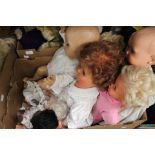 A collection of assorted dolls to include; Palitoy,