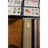Stamps: Collection comprising album of FDCs, sparsely filled album of modern used GB,