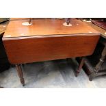 A Victorian mahogany sofa table.