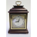 An Elliot mahogany cased mantle clock,