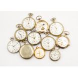 Collection of mid 20th Century to late pocket watches including Doxa,