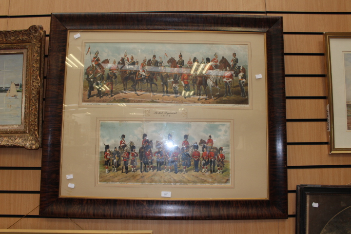 After R Simhin, British Regiments 1890,