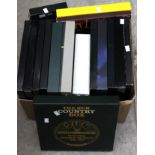 A collection of CD Album box sets, 16 in total, Jerry Lee Lewis collections, Elvis Presley,