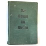 WW2 Third Reich Stereoscopic photo album "Der Kampf im Westen".