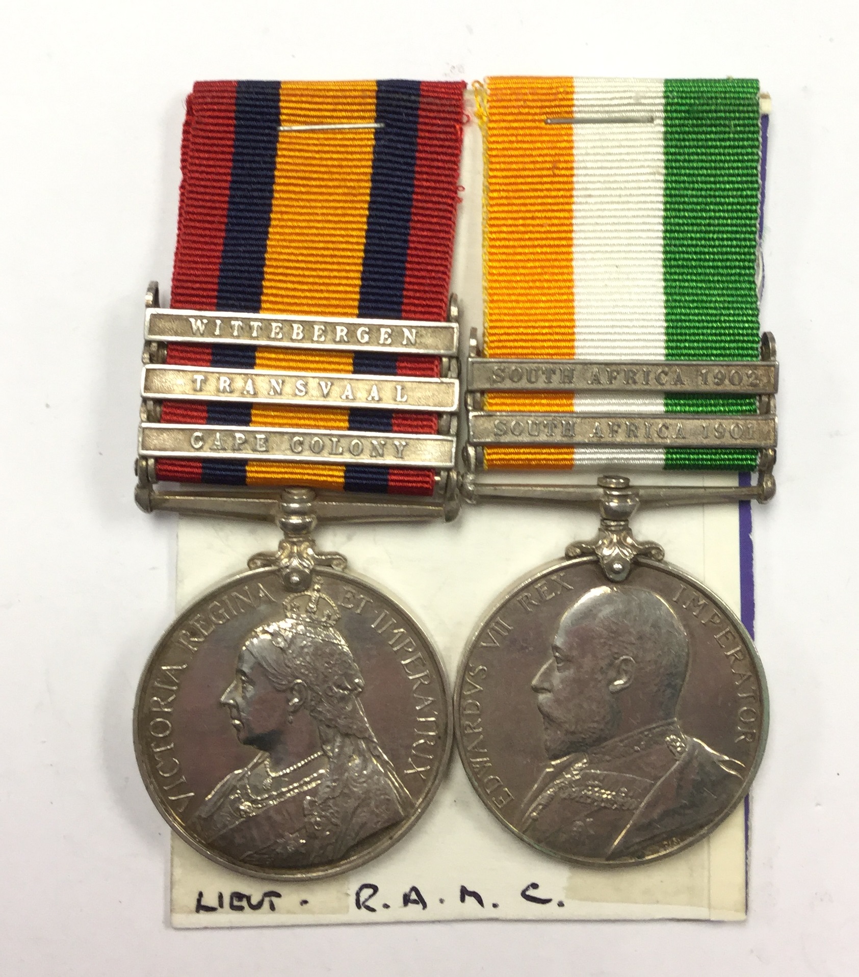 Boer War Medal Group to Lieut McKenzie Skinner RAMC comprising of the Queens South Africa Medal