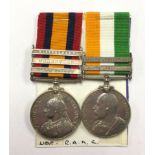 Boer War Medal Group to Lieut McKenzie Skinner RAMC comprising of the Queens South Africa Medal