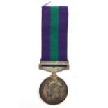 GRVI General Service Medal with Palestine 1945-48 Clasp to AS 28594 Pte M Phafoli, A.P.C.