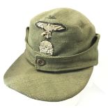 WW2 Third Reich Waffen SS Einheitsfeldmütze M43 field cap.