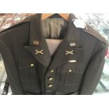 WW2 US Army Officers Chocolate Four Pocket tunic,