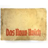 WW2 Third Reich Cigarette card album "Das Neue Reich".