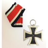 WW2 Third Reich Eisernes Kreuz 2. Klasse. Iron Cross 2nd class 1939. Complete with original ribbon.