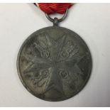 WW2 Third Reich Deutsche Verdienstmedaille/Silberne Verdienstmedaille. Silver Medal of Merit.