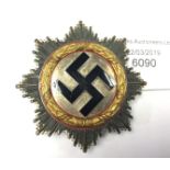 WW2 Third Reich Deutscher Kreuz im Gold. German Cross in Gold.