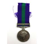 GRVI General Service Medal with SE Asia 1946-46 Clasp to 18464 Sep. Chander, 3Bn Jat R.