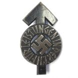 WW2 Third Reich Hitlerjugend-Leistungsabzeichen. Hitler Youth Sports badge in black.