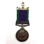 ERII General Service Medal with Northern Ireland Clasp to 24291116 CFN.