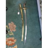 A William IV Mameluke pattern Sword presented by Lord Cornwallis when Governor General of India to