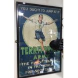 Pre WW2 British Territorial Army Recruiting poster "You ought to jump at it". Printed in colour.