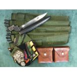 British No9 MK1 Bayonet with 20cm long fullered single edged blade dated 1949 complete with