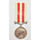 Indian Mutiny Medal to 2310 Jas. Simmonds, 70th Regt. (2nd East Surreys). No clasp.