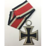 WW2 Third Reich Eisernes Kreuz 2. Klasse. Iron Cross 2nd class 1939. Complete with original ribbon.