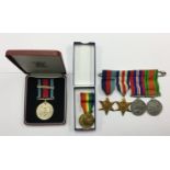 WW2 British Normandy Veterans Medal Group comprising of 1939-45 Star, France & Germany Star,