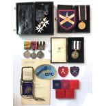 Markham Mining/Colliery Diaster Medal group: St John Ambulance Brigade and Shooting medallions