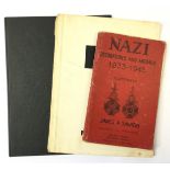 Three early collectable reference works on Third Reich awards: "Nazi Decorations and Medals